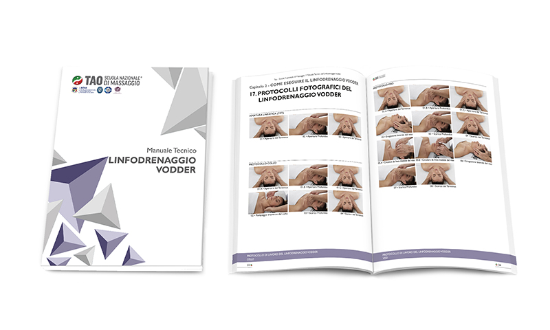 MOCK-UP DISPENSE-LINFODRENAGGIO manuale didattico del corso linfodrenaggio manuale vodder