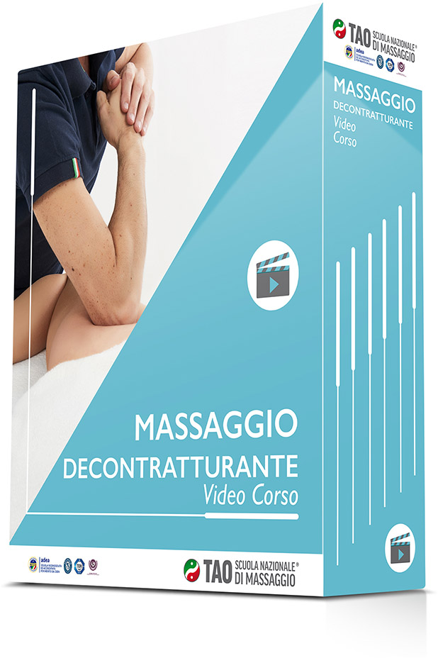 mockup video corso massaggio decontratturante